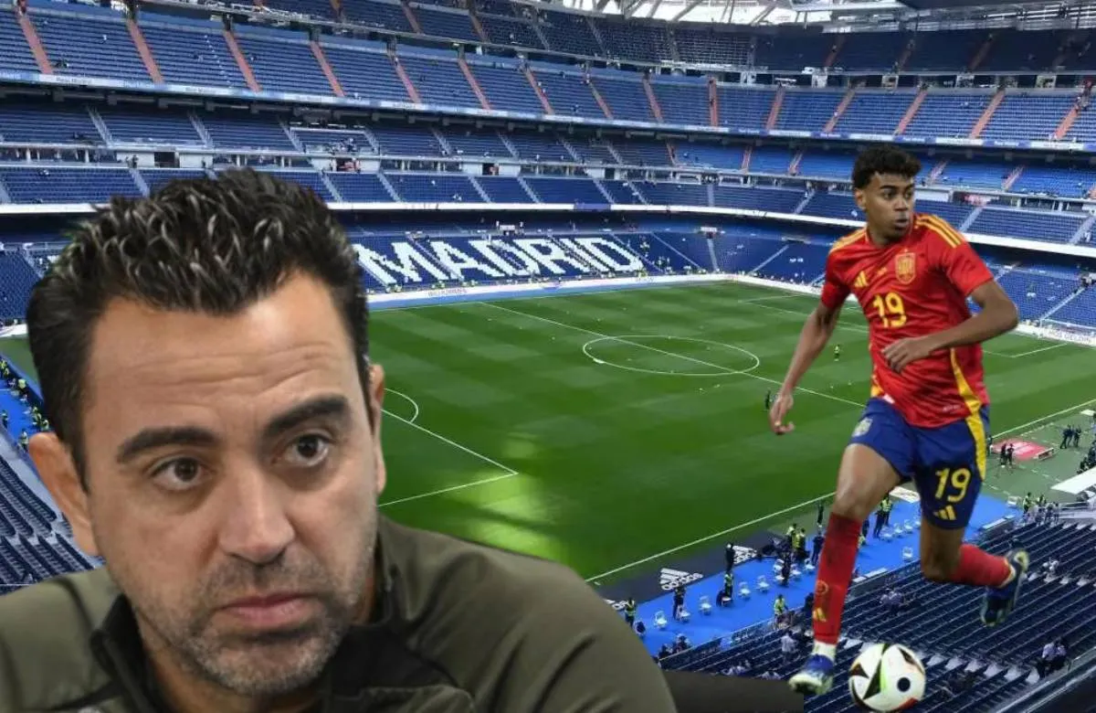 La respuesta de Xavi sobre la ovación del Bernabéu a Lamine Yamal: “Es una p…”