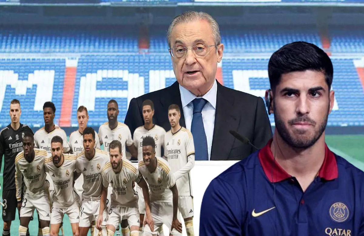 Once del Madrid, Florentino y Marco Asensio