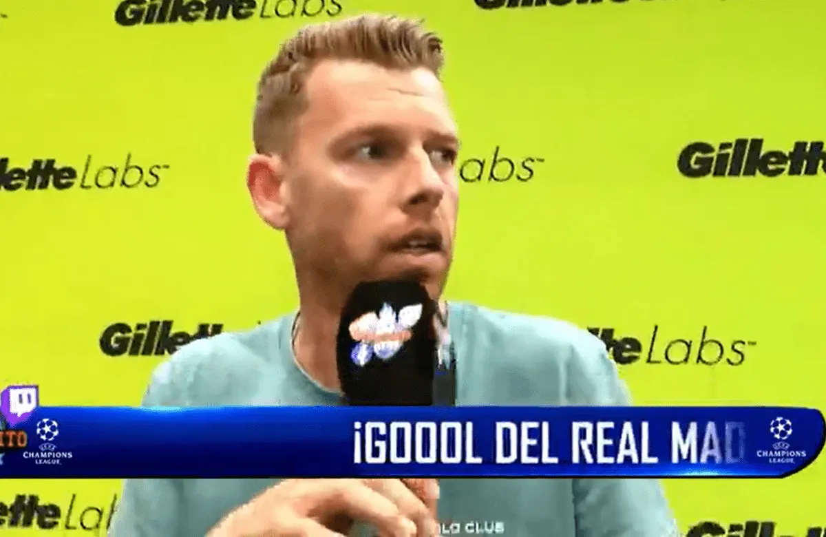 Jota Jordi 'estalló' por los goles del Real Madrid