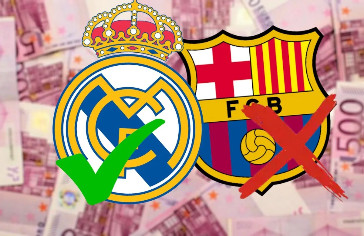 Escudos Real Madrid y Barça