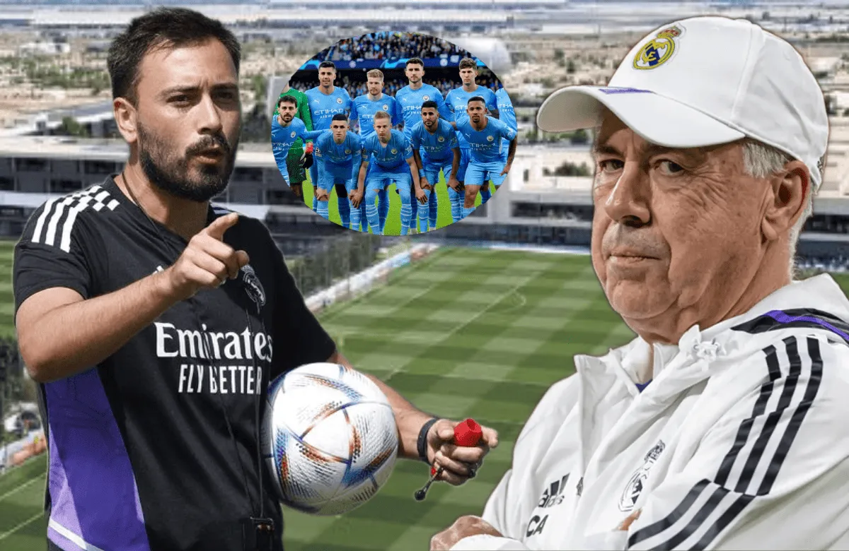 Carlo y Davide Ancelotti preparan a conciencia el partido contra el Manchester City