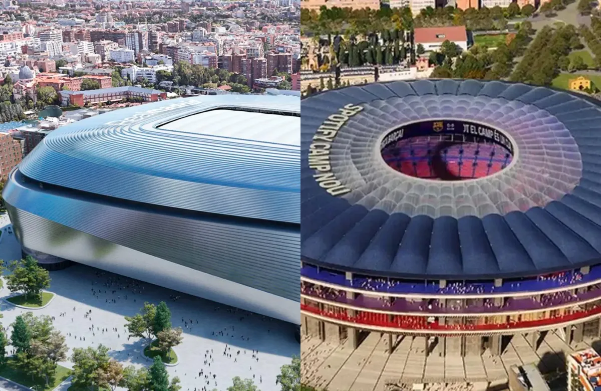 La comparación entre el Santiago Bernabéu y el Camp Nou vuelve a ser tendencia