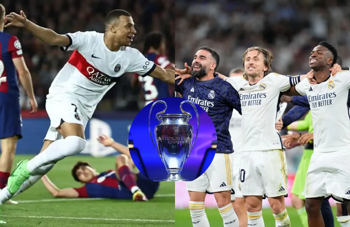 Mbappé, la Champions y jugadores del Real Madrid