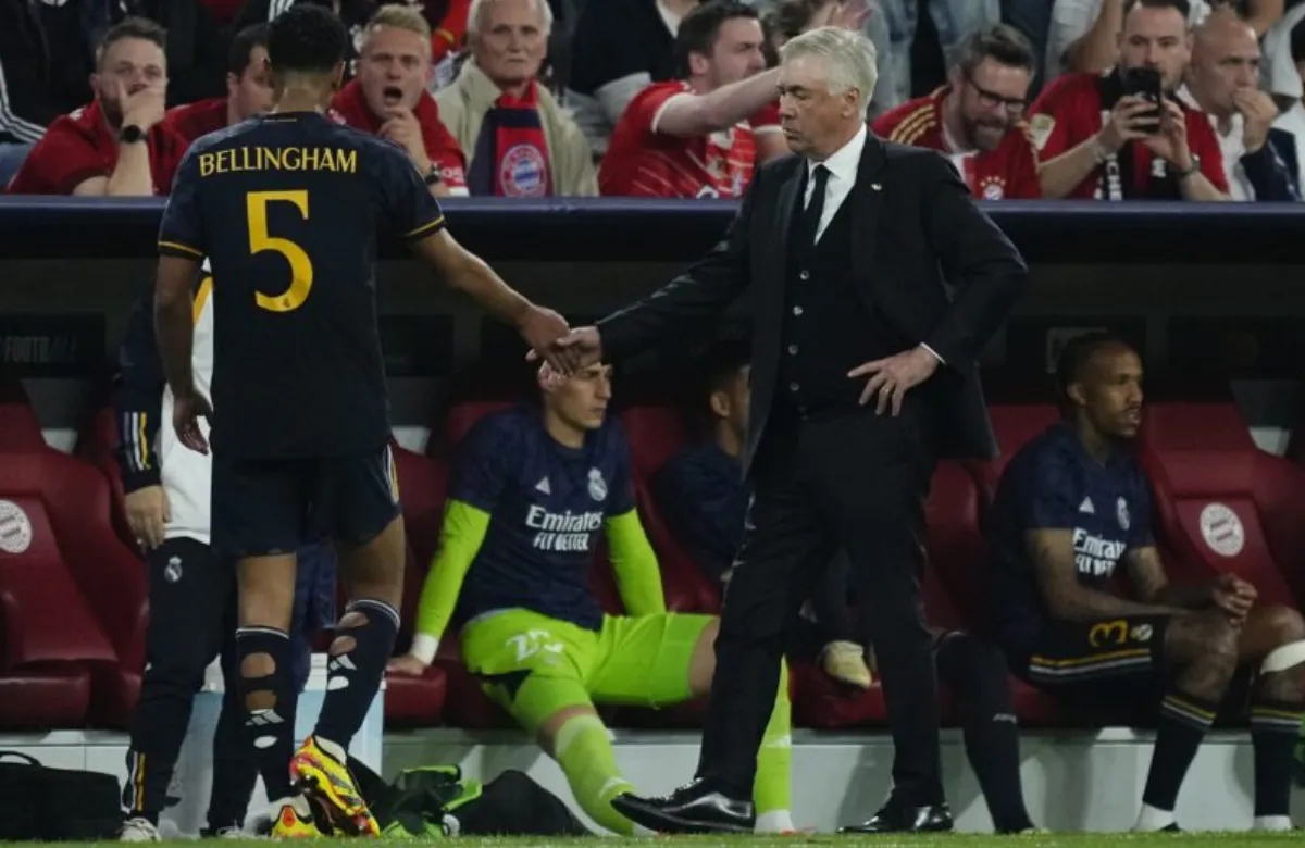 Adiós a Bellingham: Ancelotti da el OK tras lo de Múnich, en horas será oficial
