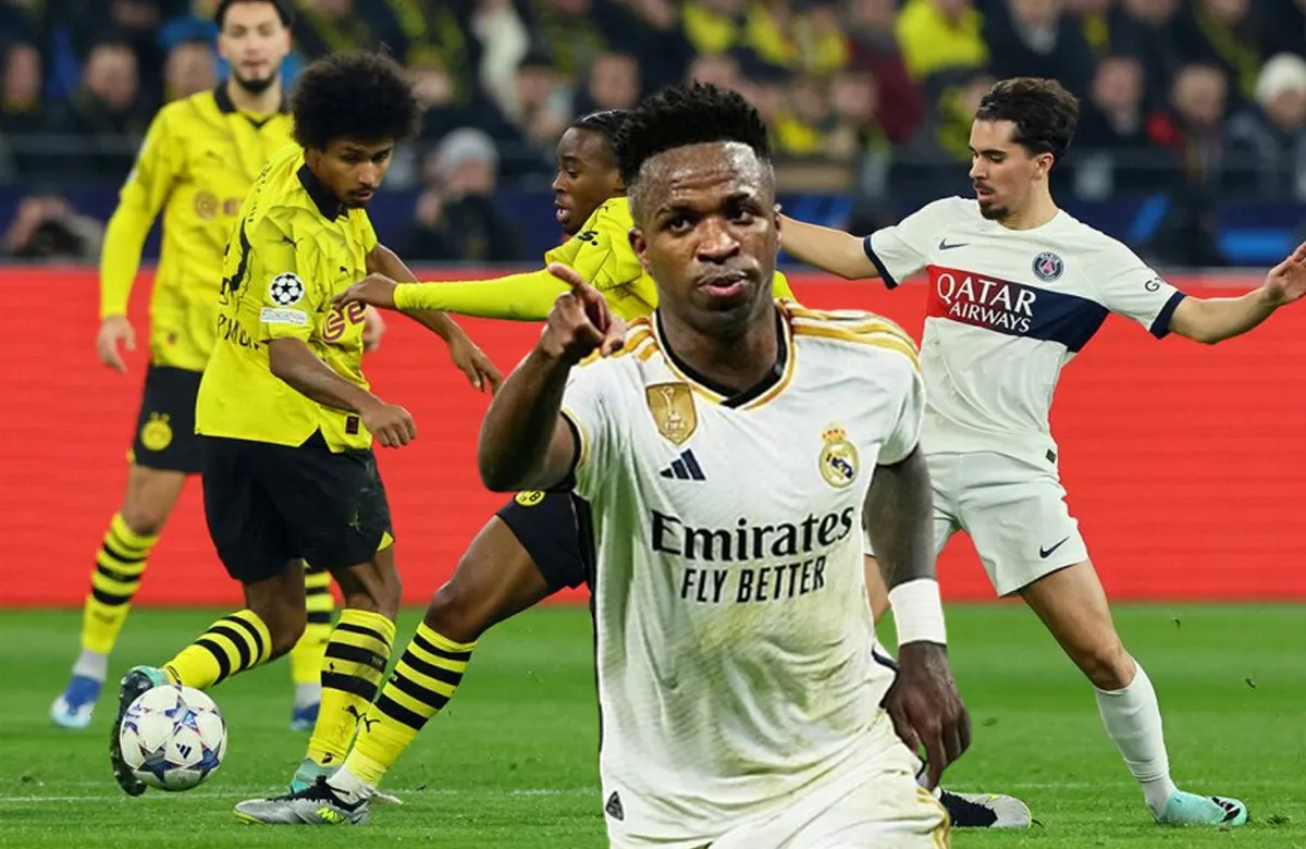 Vinicius alucinó con su partidazo en el Dortmund - PSG y no es Mbappé: "Qué jugador..."