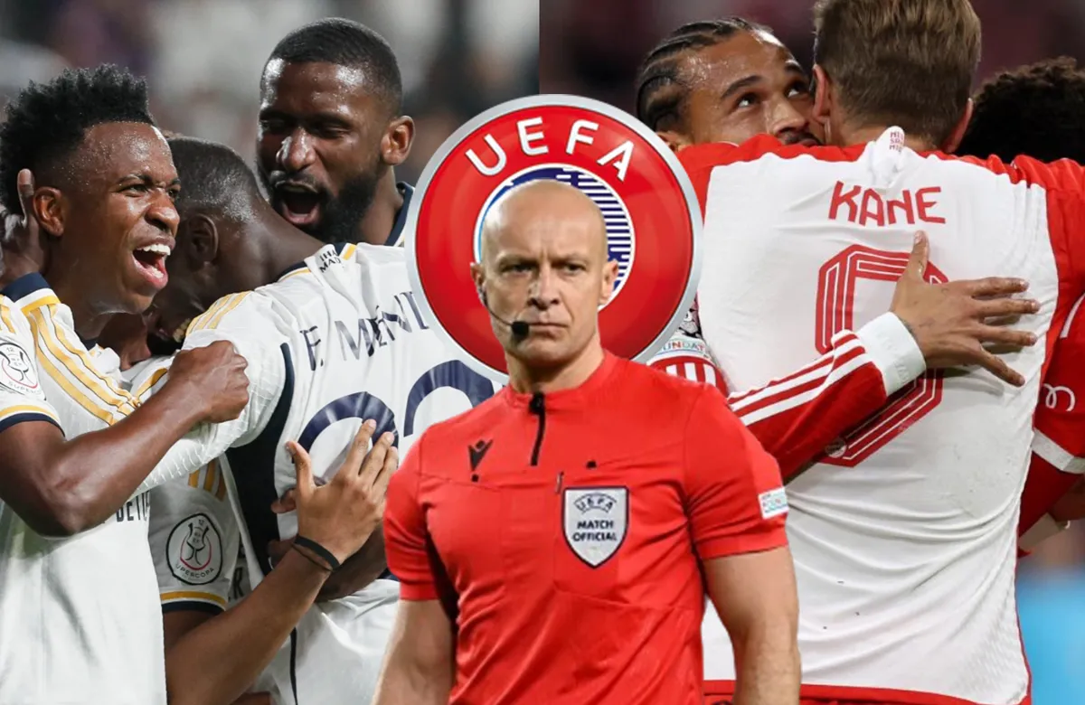 La reacción del Madrid al polémico árbitro que puesto la UEFA ante el Bayern: "No nos p..."