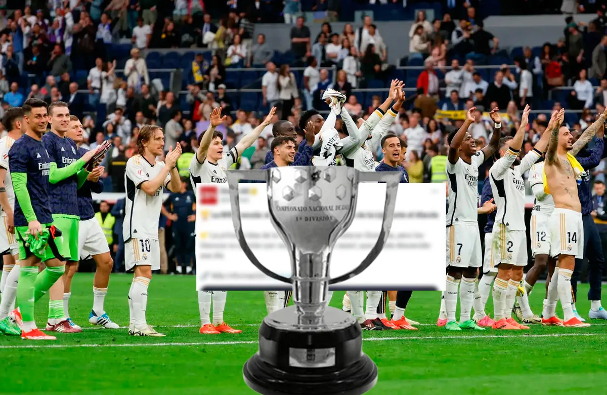 La RFEF da marcha atrás tras las críticas del Real Madrid: nueva fecha para levantar el título de Liga