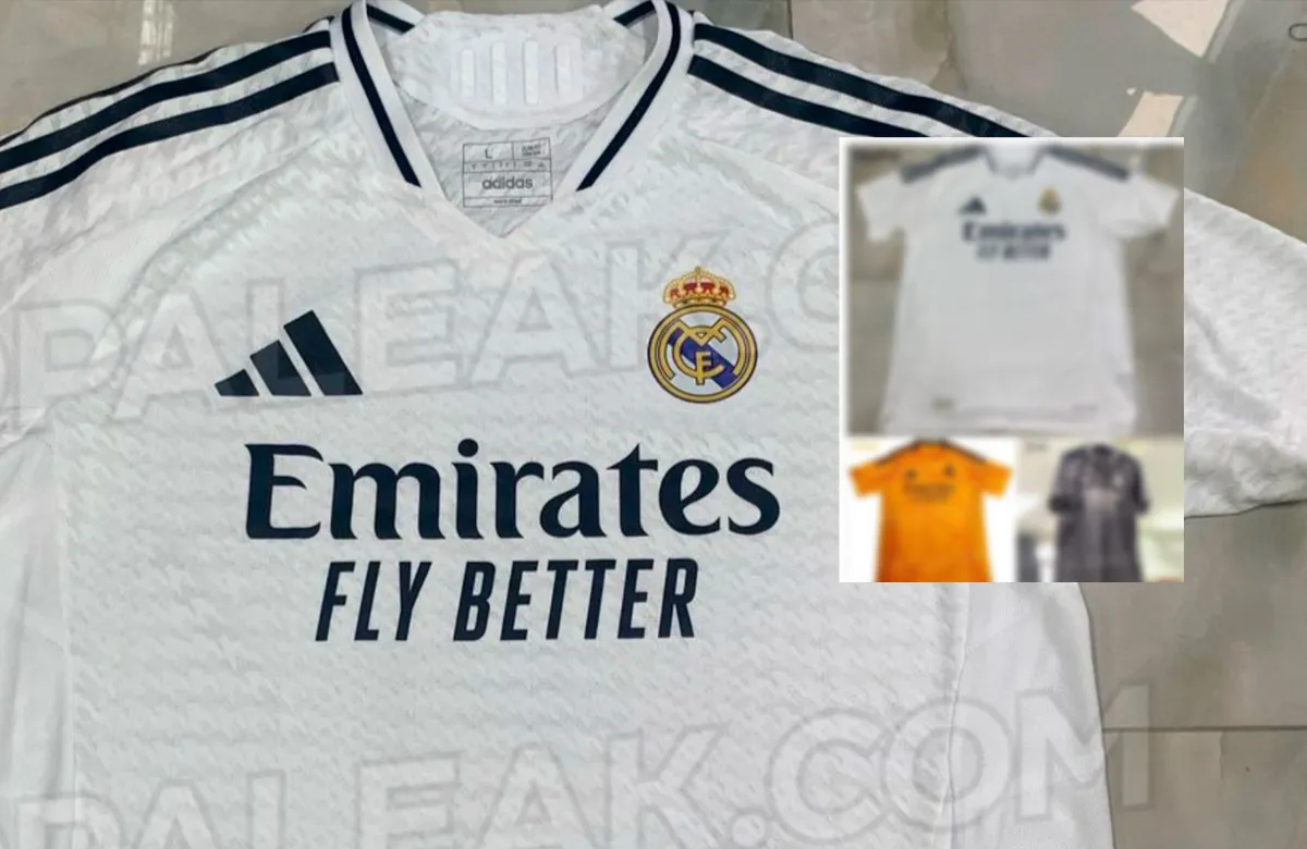 Filtradas las 3 próximas equipaciones del Real Madrid: Mbappé se vestirá como Cristiano