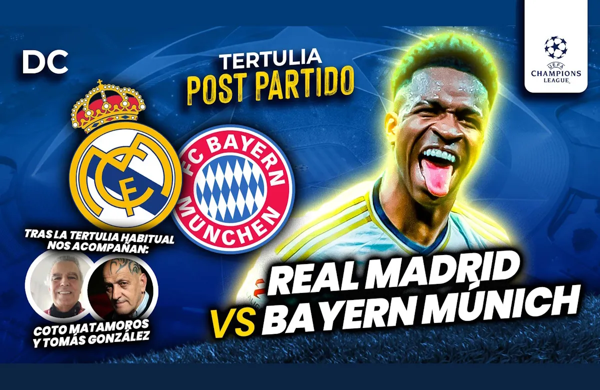 En Directo: tertulia post partido del Real Madrid - Bayern Múnich