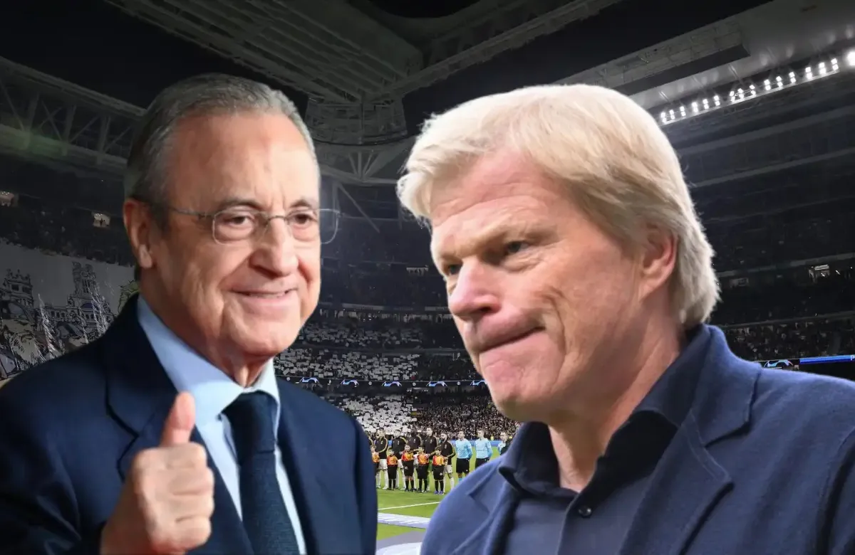 Florentino Pérez ha invitado a Oliver Kahn al partido de este miércoles.