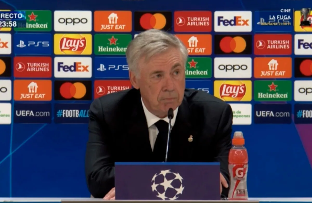 Ancelotti contesta a Tuchel por el árbitro: "Nosotros también podemos decir..."