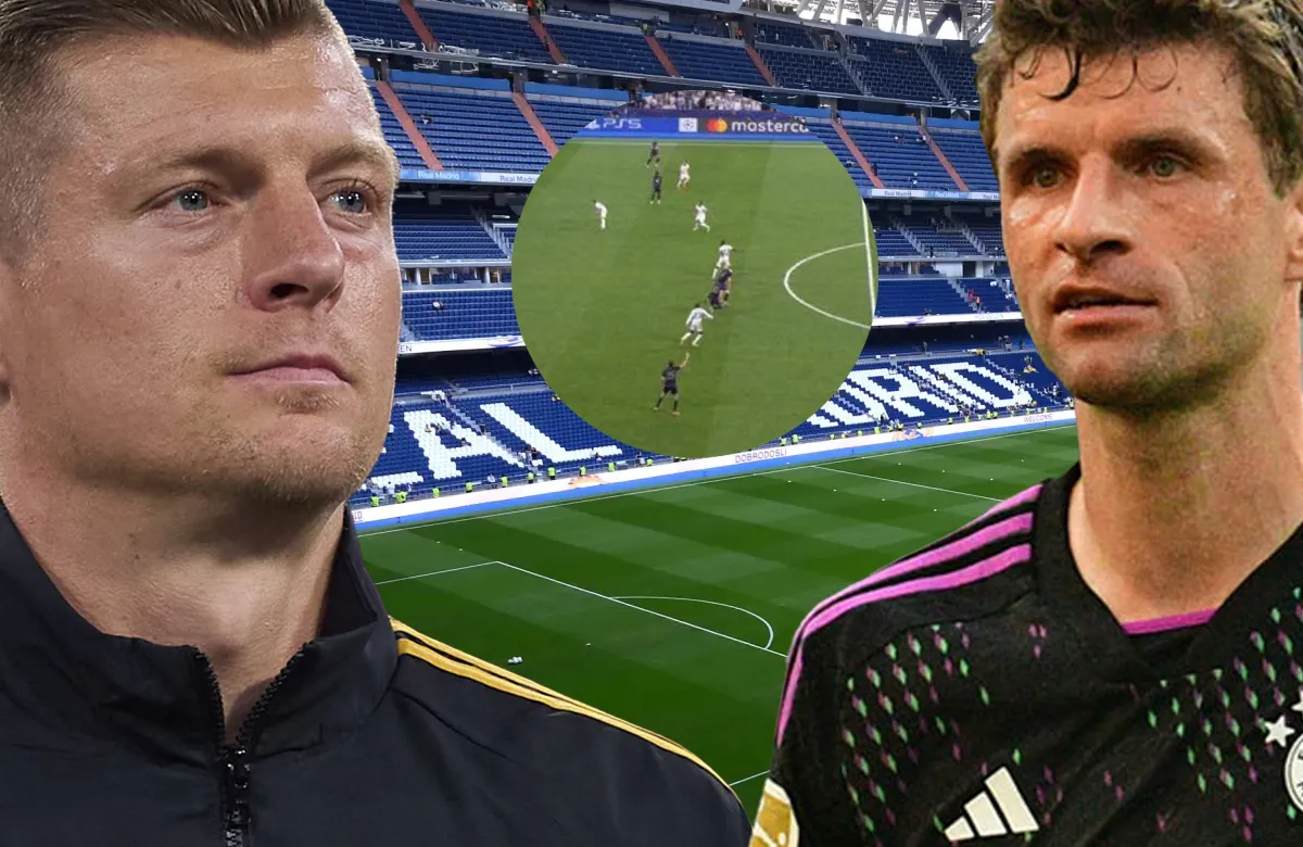 Kroos escuchó la queja de Müller sobre el árbitro y se lo dijo: “Thomas, no te equivoques…”