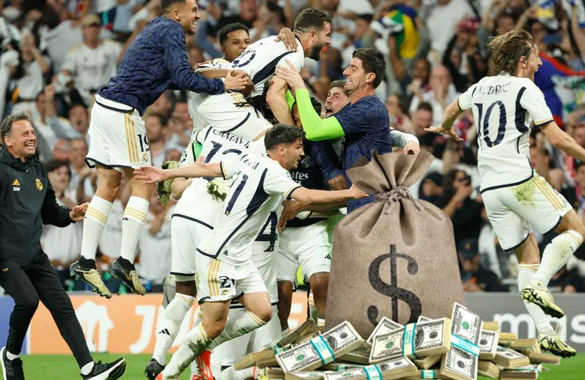El dineral que se lleva el Real Madrid por pasar a la final de Champions: paga la UEFA