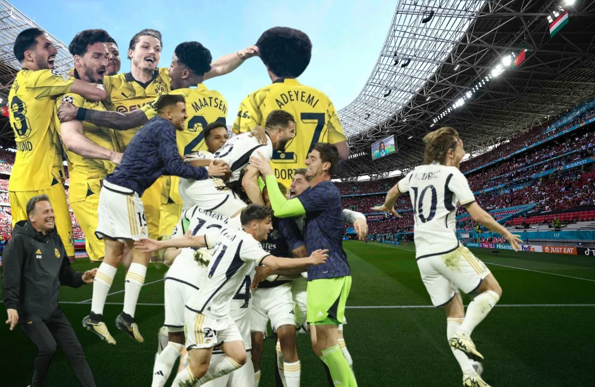 Real Madrid y Dortmund se verán las caras en la gran final de la Champions.