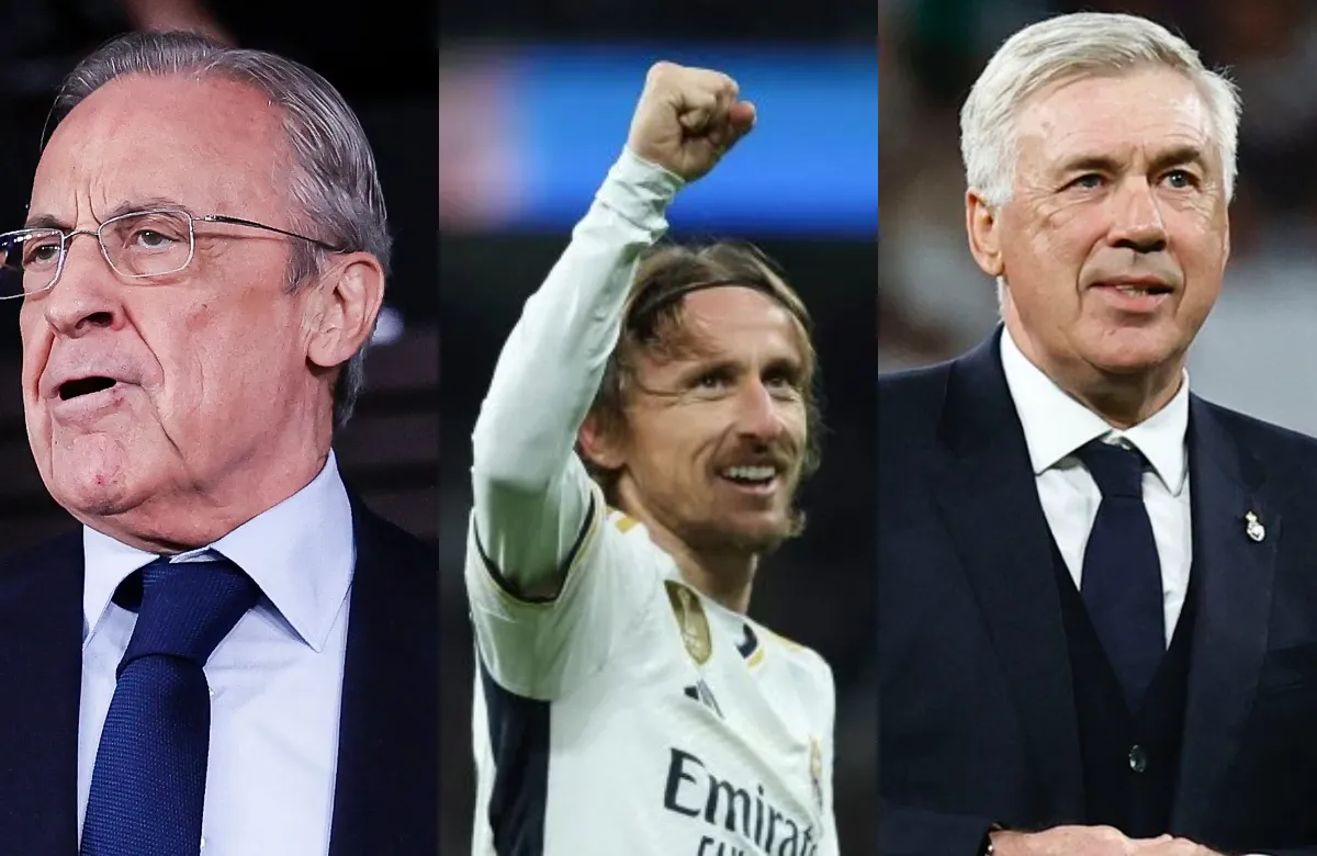 Modric le ha pedido a la cara a Florentino la renovación: Ancelotti le ha convencido