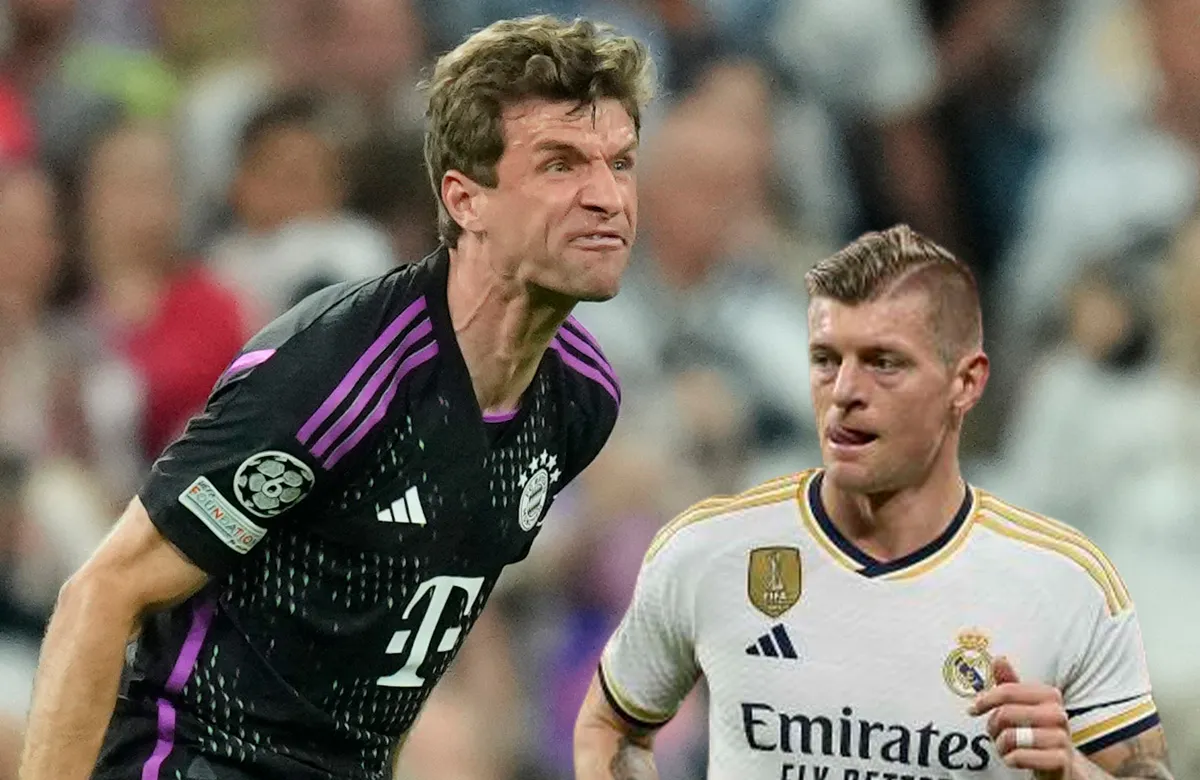 Kroos escuchó la queja de Müller sobre el árbitro y se lo dijo: “Thomas, no te equivoques…”