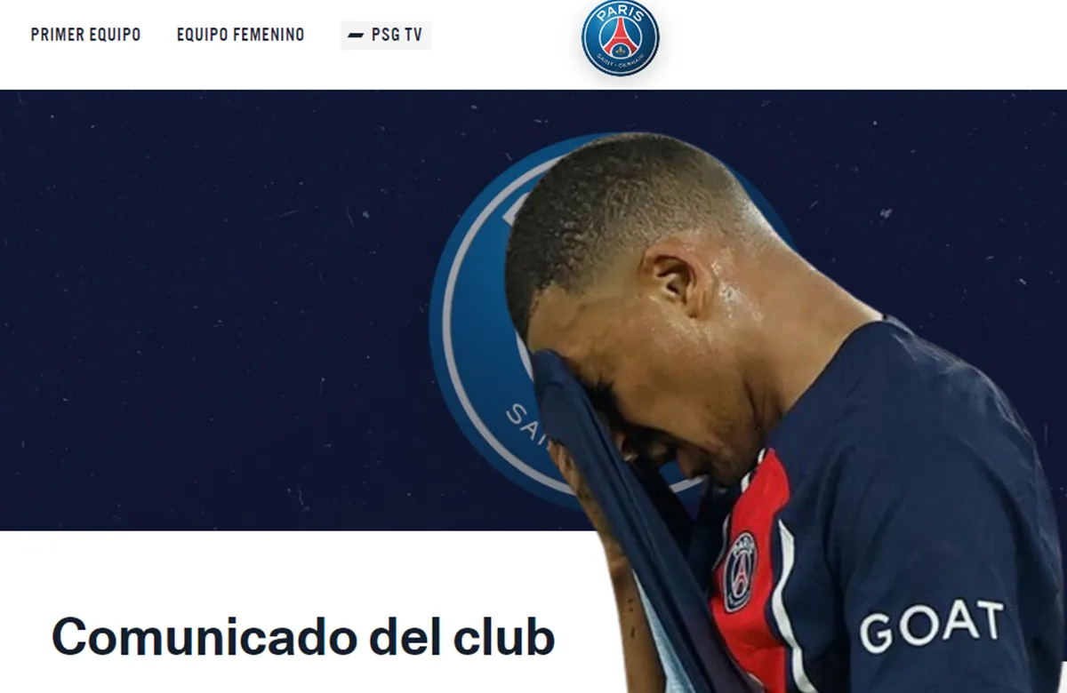 Comunicado oficial del PSG sobre Mbappé: anuncia en qué equipo va a jugar