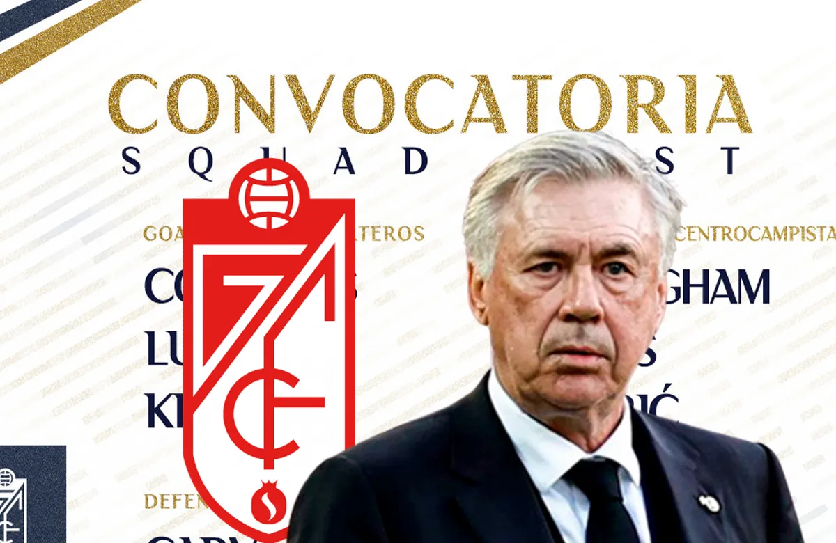 Ancelotti rotará contra el Granada y hay sorpresa en la convocatoria: dos bajas