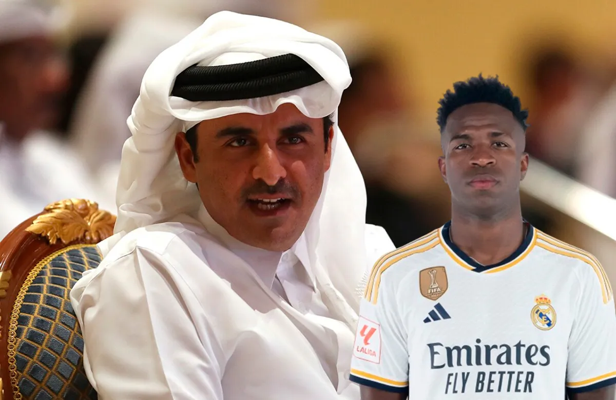 El Emir de Qatar le ofrece 300 millones al Madrid por Vinicius tras su partido con el Bayern