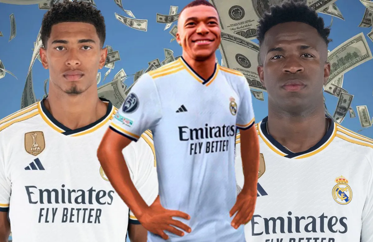 Vinicius y Bellingham ya lo saben: Sky Sports confirma el salario que tendrá Mbappé en el Madrid