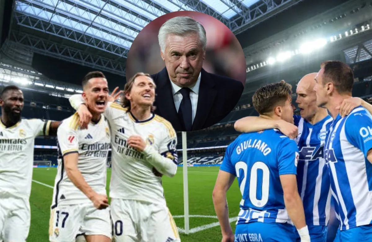 Esta es la alineación del Madrid ante el Alavés: Ancelotti cambia todo