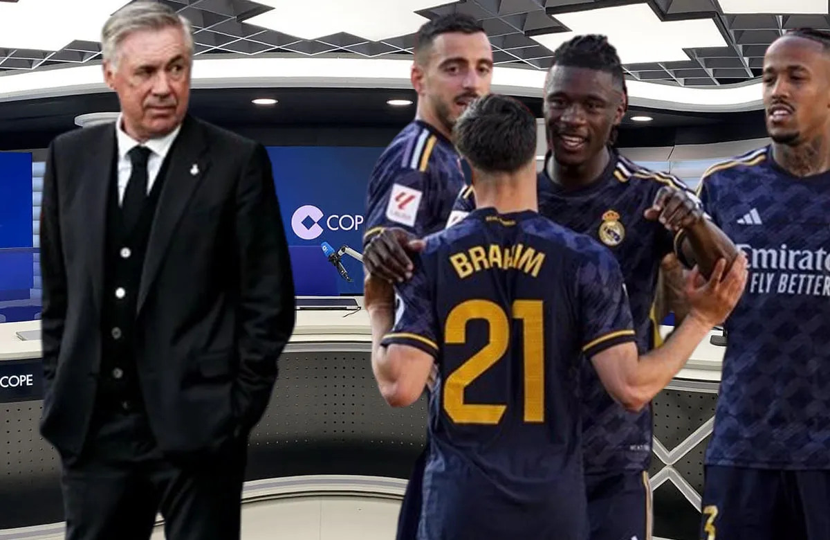 La COPE anuncia el cabreo de tres jugadores con Ancelotti: “Se ha comido…”