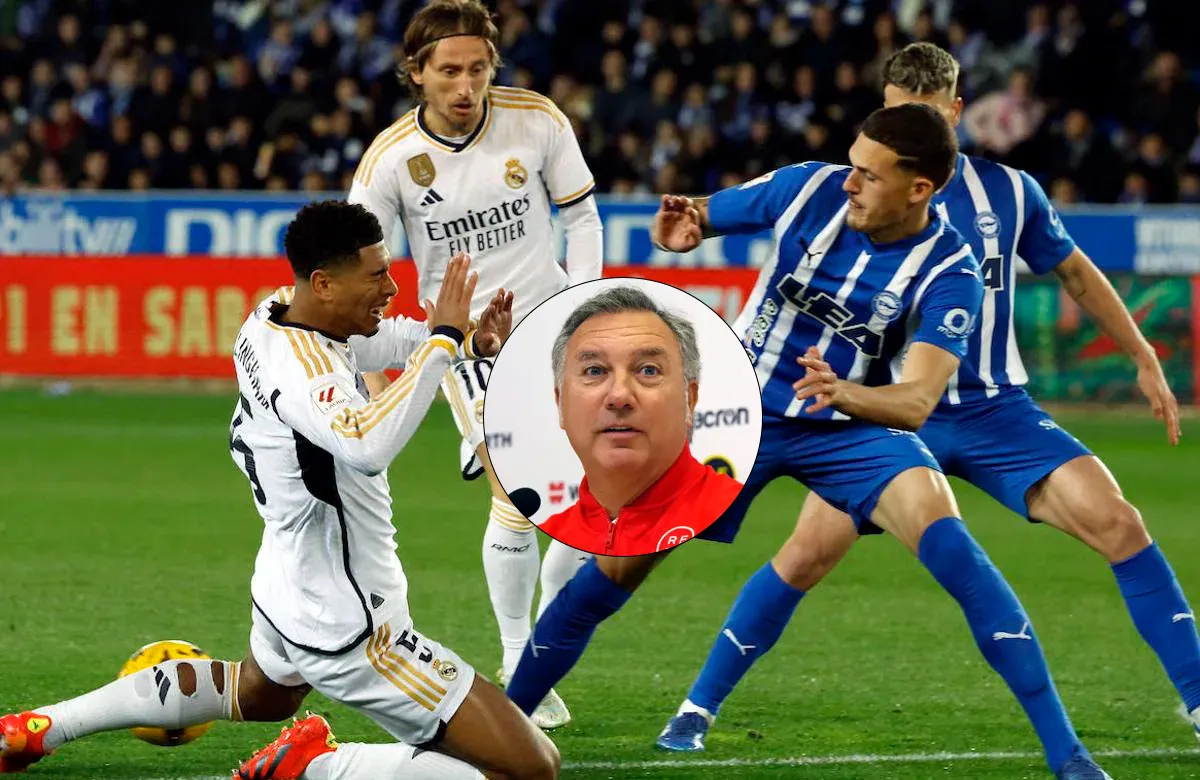 Medina Cantalejo da la sorpresa con el árbitro del Madrid–Alavés: el Bernabéu no le conoce