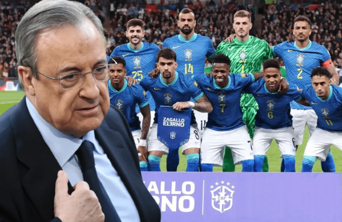 Florentino Pérez paga dinero por una estrella de Brasil