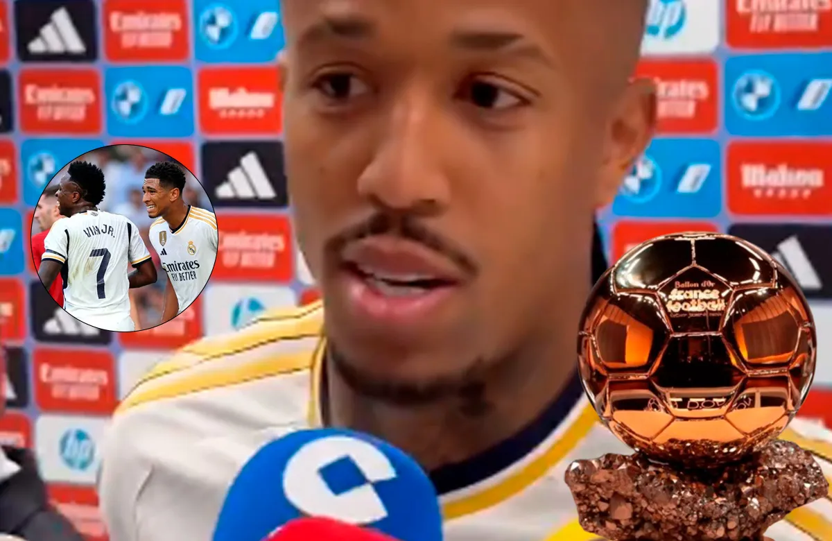 El vestuario del Real Madrid tiene claro el Balón de Oro, Militao responde a DC: "¿Vinicius o Bellingham?..."