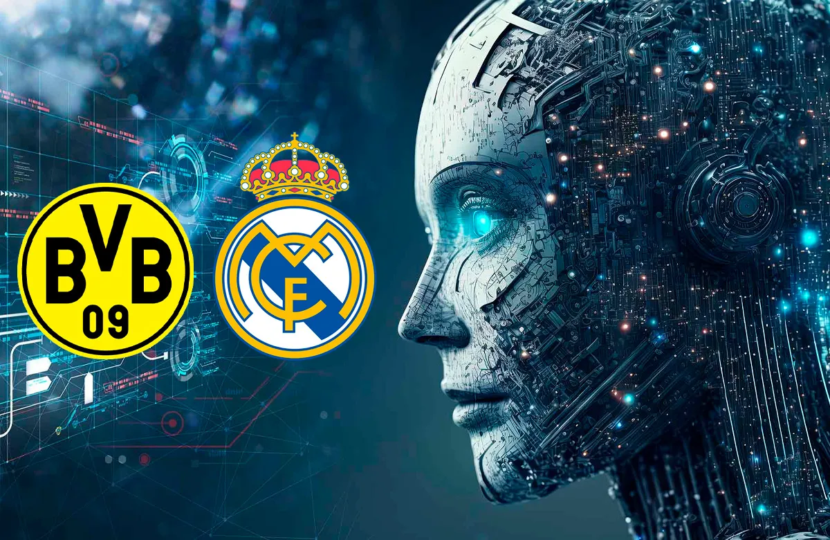 Sorpresa: la Inteligencia Artificial pronostica el ganador del Dortmund - Real Madrid, la final de Champions