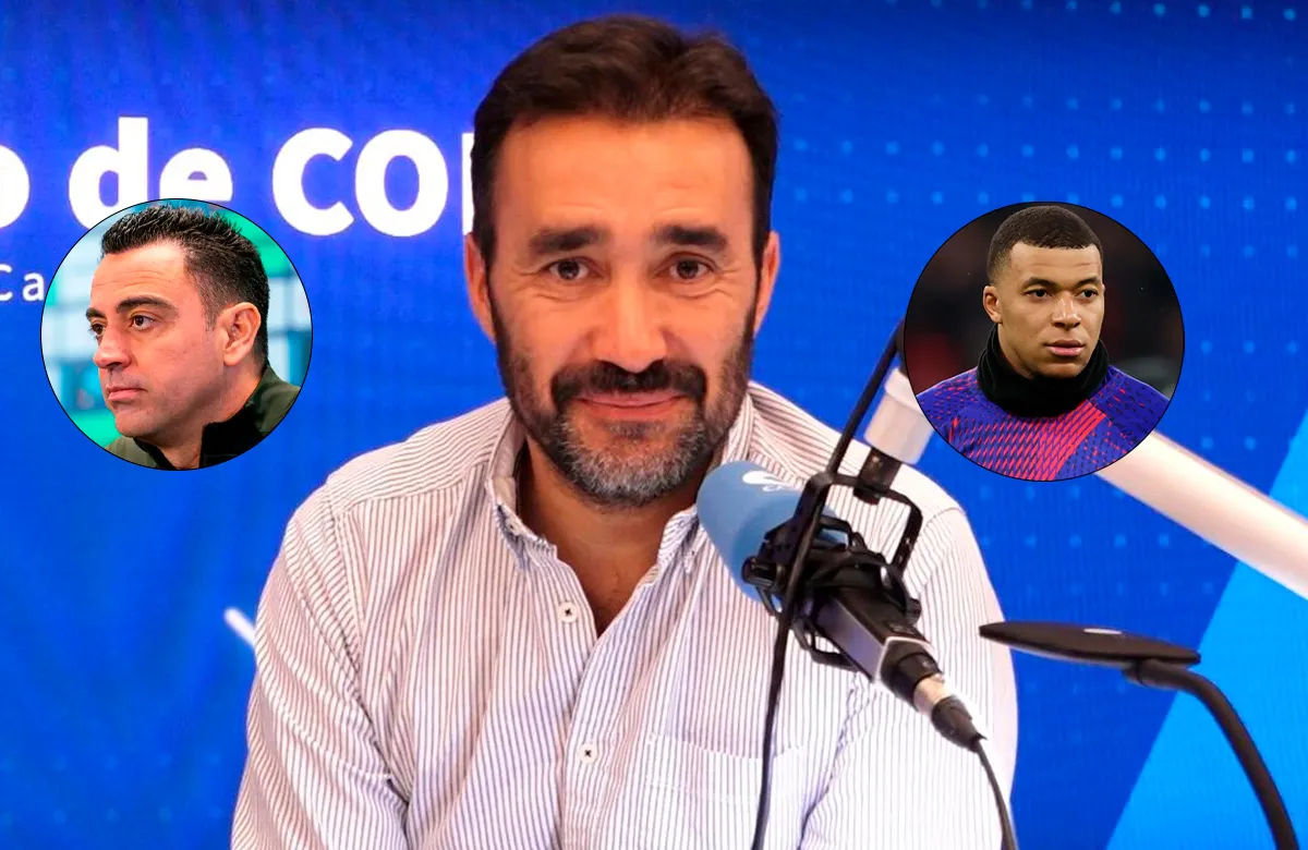 Juanma Castaño deja K.O a Xavi con el Madrid: “Van a fichar a Mbappé…”