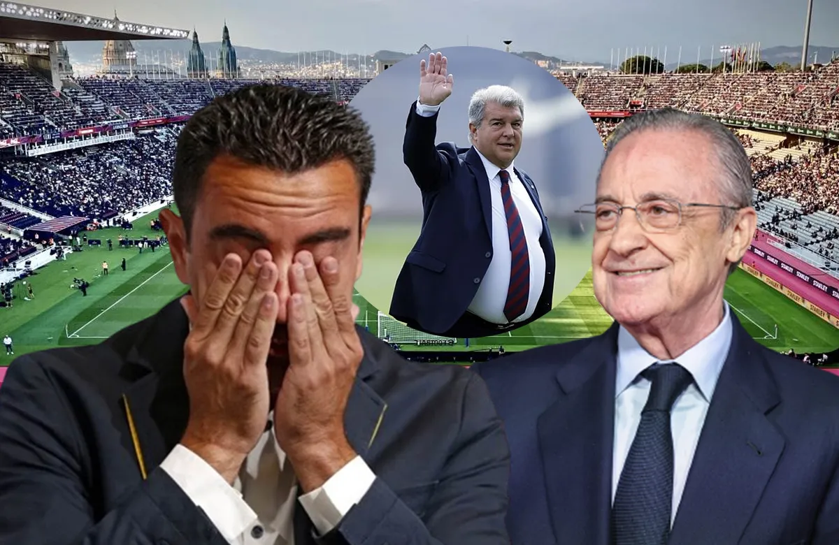 La reacción de Florentino al despido de Xavi al ver imposible ganarle al Madrid: “Hay que d…”