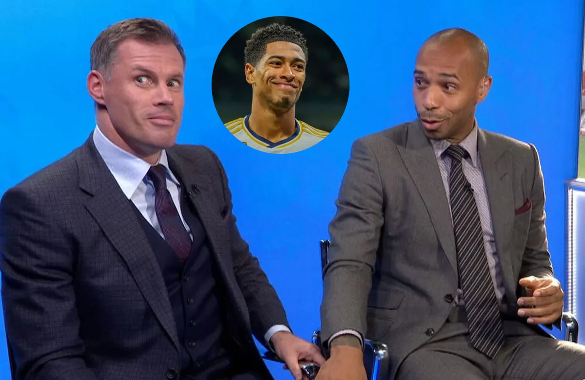 Carragher, Jude Bellingham y Thierry Henry