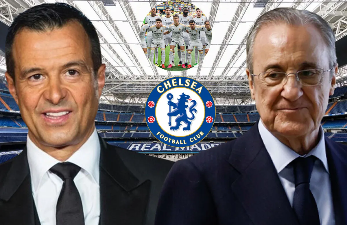 Contacto urgente de Jorge Mendes con Florentino: “El Chelsea ofrece 50 millones”