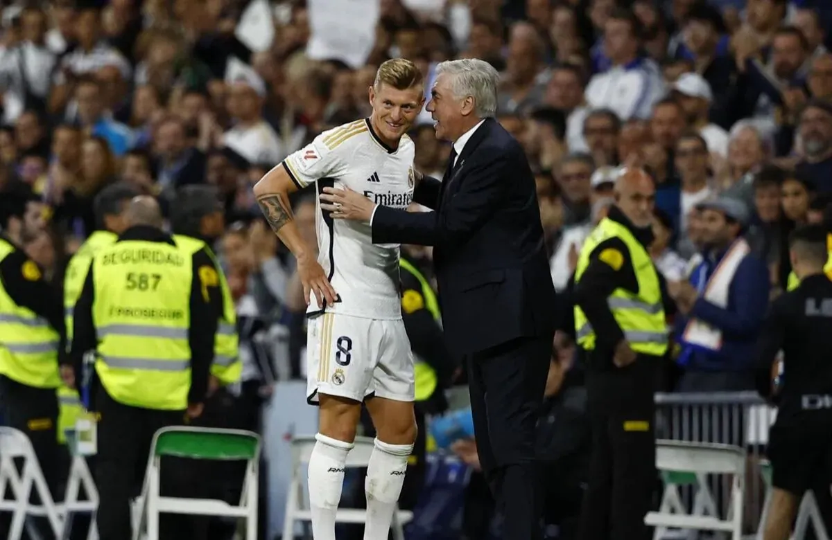 La reacción de Ancelotti cuando Kroos le dijo que se iba del Real Madrid: "Toni, no..."