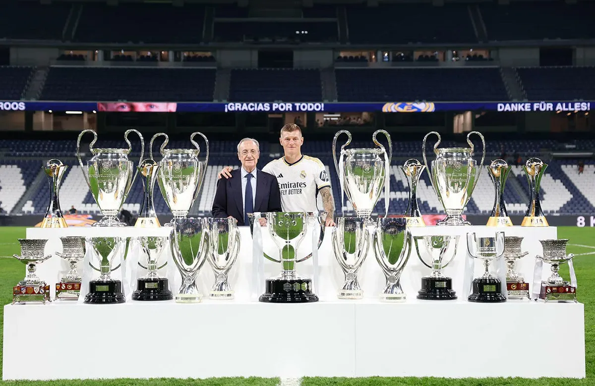 Florentino le confirmó a Kroos el nombre de su sustituto en el Madrid: "Es el mejor"