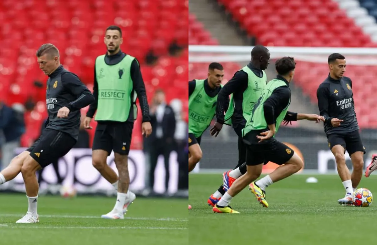 Ancelotti hace dos alineaciones para despistar al Dortmund: Joselu y Vinicius