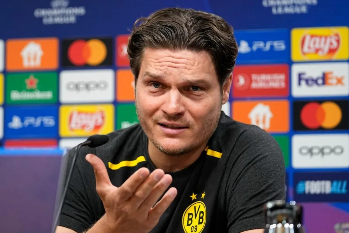 Edin Terzic, entrenador del Borussia.
