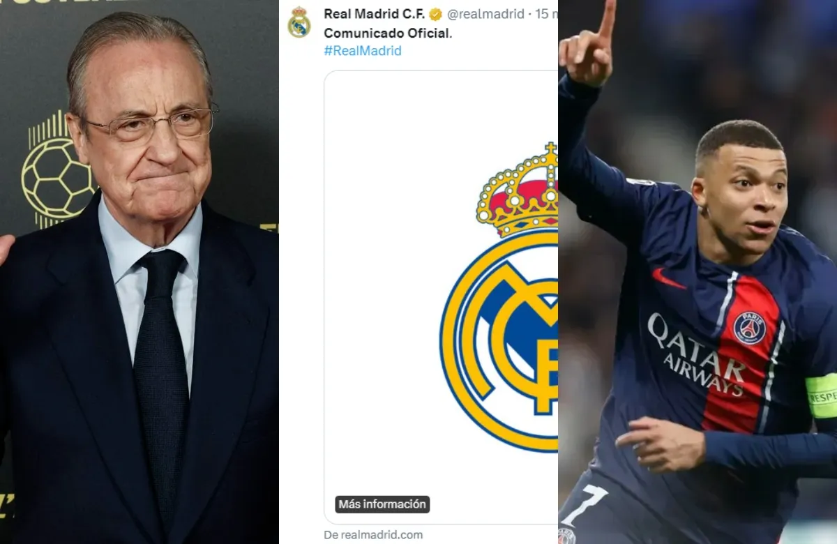 El Madrid tiene listos dos comunicados oficiales en su web: Mbappé y otra firma