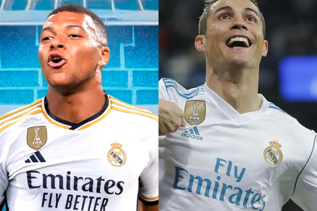 Mbappé se acuerda de Cristiano Ronaldo tras fichar por el Madrid: CR7 le contesta