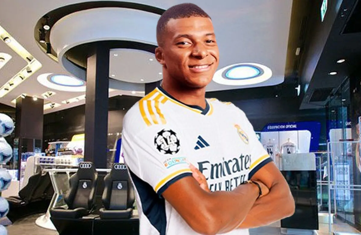 El aviso de la tienda oficial del Madrid si compras una camiseta de Mbappé: “Este jugador…”