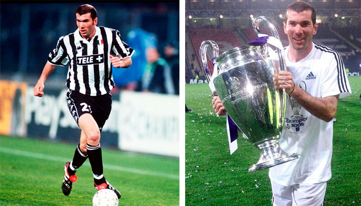 Zidane en que posicion jugaba