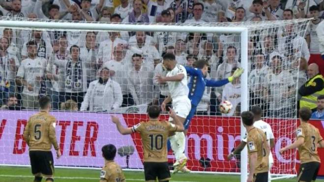 Penalti de Álex Remiro A Jude Bellingham. Penalti de Álex Remiro A Jude Bellingham.