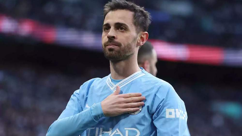 Bernardo Silva con el Manchester City Bernardo Silva con el Manchester City