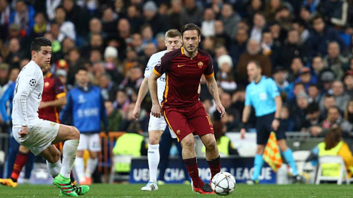 Totti siempre fue un viejo anhelo del Real Madrid de Florentino Pérez. Totti siempre fue un viejo anhelo del Real Madrid de Florentino Pérez.