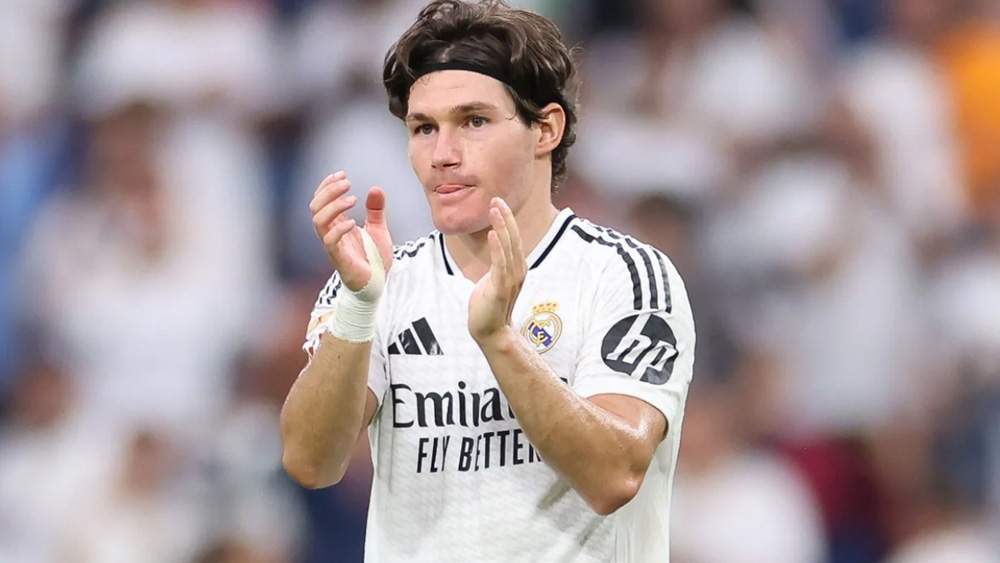 Fran García jugando con el Real Madrid Fran García jugando con el Real Madrid