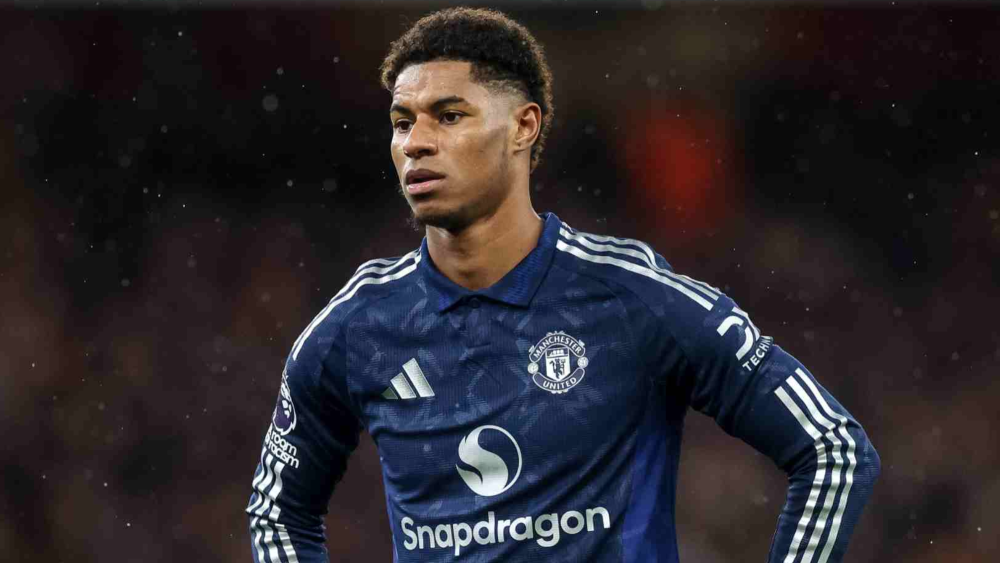 Marcus Rashford durante un partido del Manchester United Marcus Rashford durante un partido del Manchester United