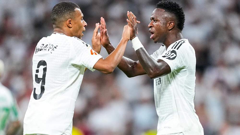 Vinicius y Mbappé Vinicius y Mbappé