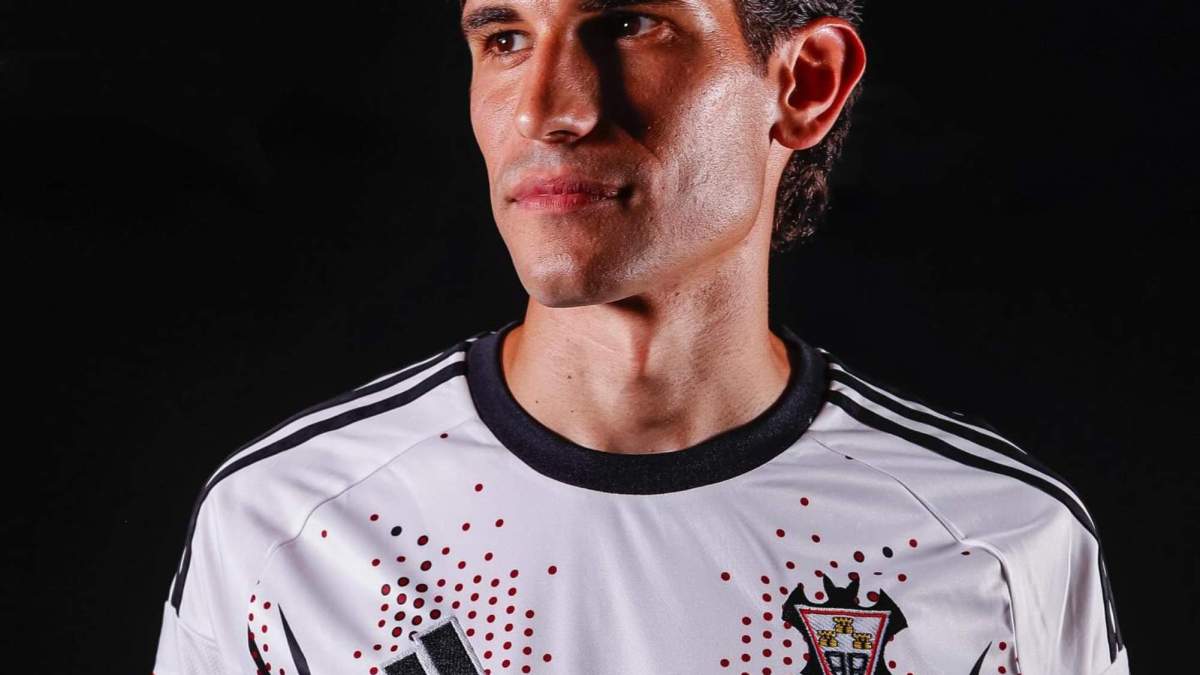 Jesús Vallejo con la camiseta del Albacete Jesús Vallejo con la camiseta del Albacete