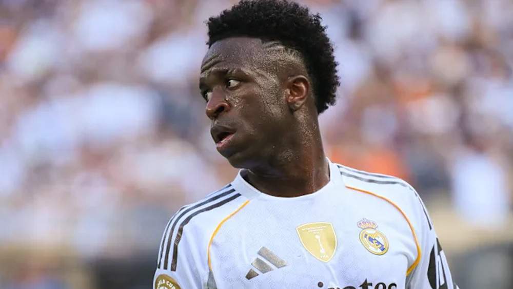 Vinicius jugando con el Real Madrid Vinicius jugando con el Real Madrid